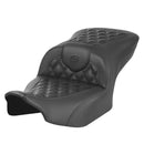 Saddlemen Roadsofa sæde med gittersting til Harley