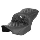 Saddlemen Roadsofa sæde med gittersting til Harley