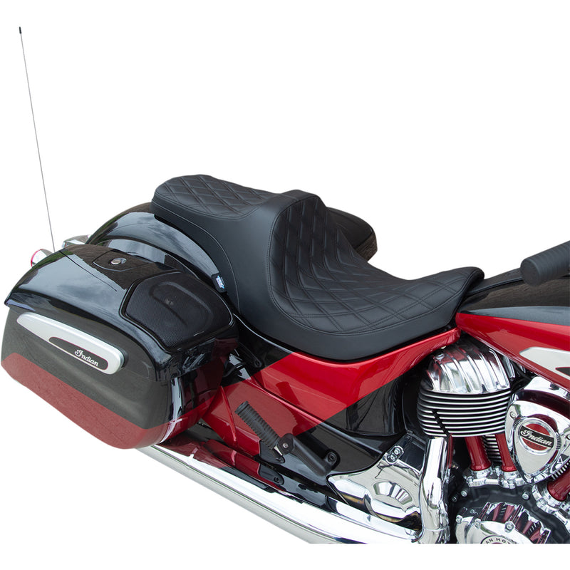 Drag Specialties Predator III fremadrettet sæde til Indian