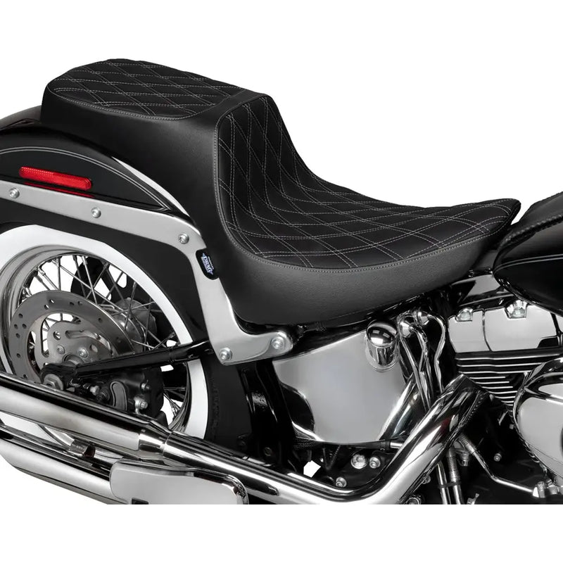 Drag Specialties Performance Predator 2-Up-sæde til Harley