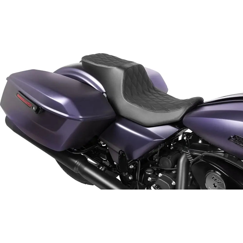 Drag Specialties Performance Predator 2-Up-sæde til Harley