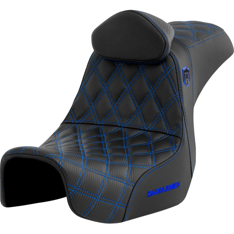 Saddlemen Pro SDC Performance Gripper Lattice Stitch Sæde til Harley