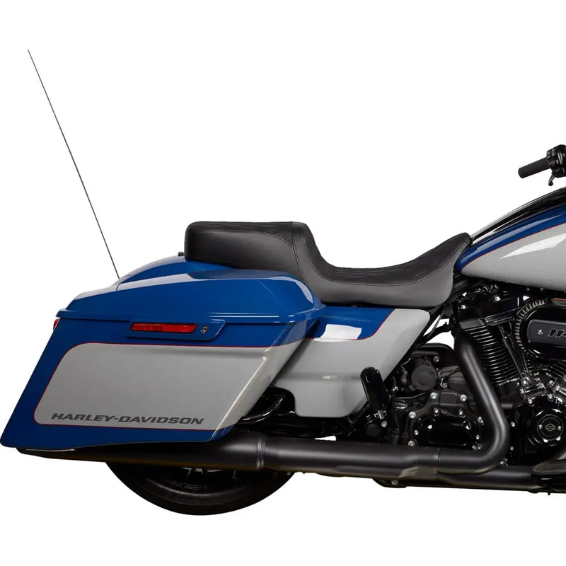 Drag Specialties Performance Predator 2-Up-sæde til Harley