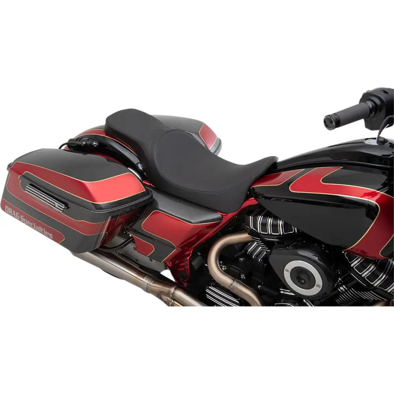 Drag Specialties Predator 2-personers sæde til Harley 