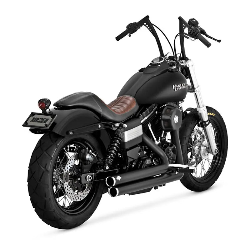 Vance & Hines Bigshots Staggered-udstødning til Harley