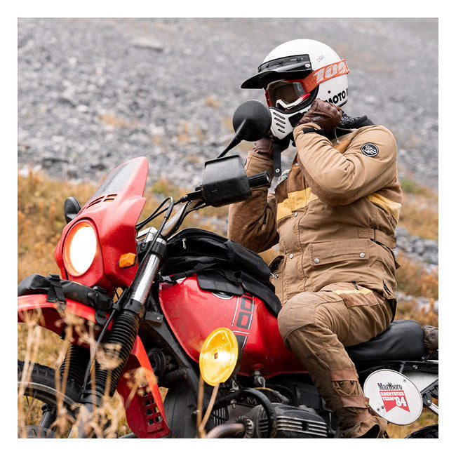 Longride Heritage voksbehandlet motorcykeltaske