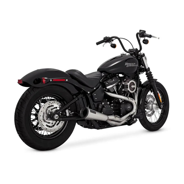 Vance & Hines 2-into-1 rustfri Upsweep-udstødning til Harley