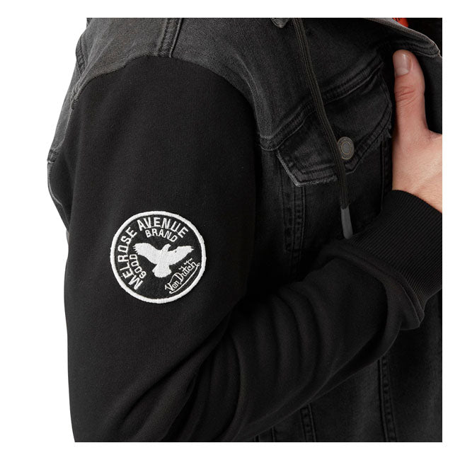 Von Dutch Sort denimjakke