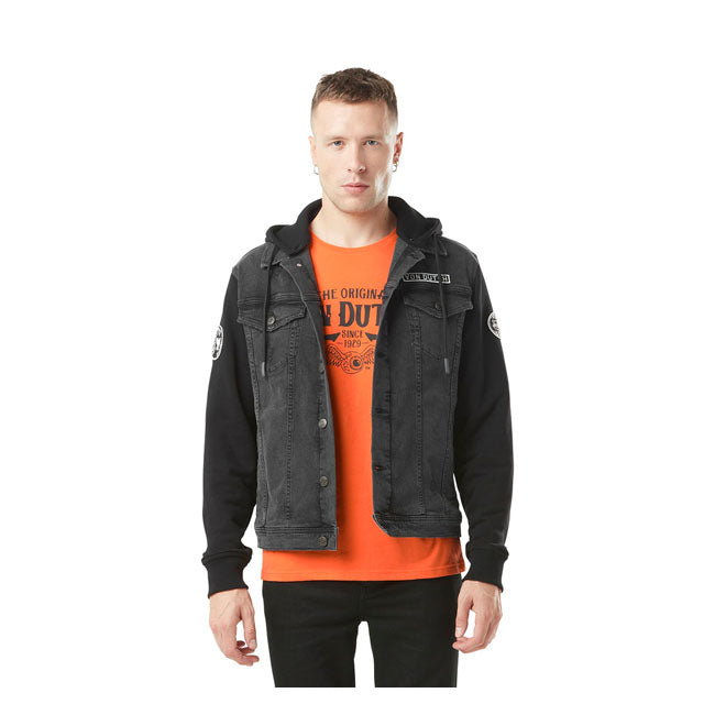 Von Dutch Sort denimjakke