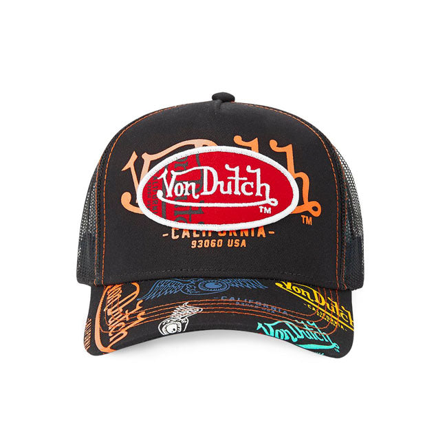 Von Dutch Kasket med logo overalt
