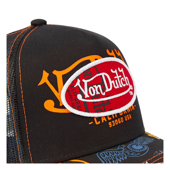 Von Dutch Kasket med logo overalt