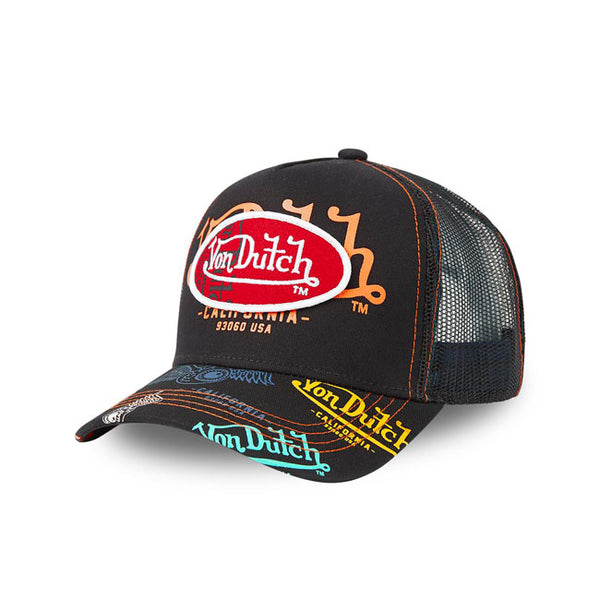 Von Dutch Kasket med logo overalt