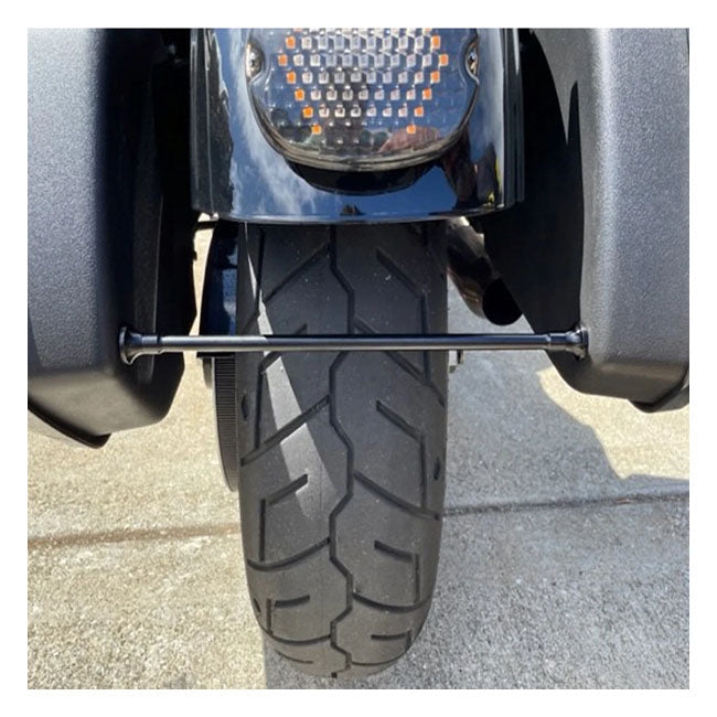 KPMI Low Rider sadeltaske-stabilisator til Harley