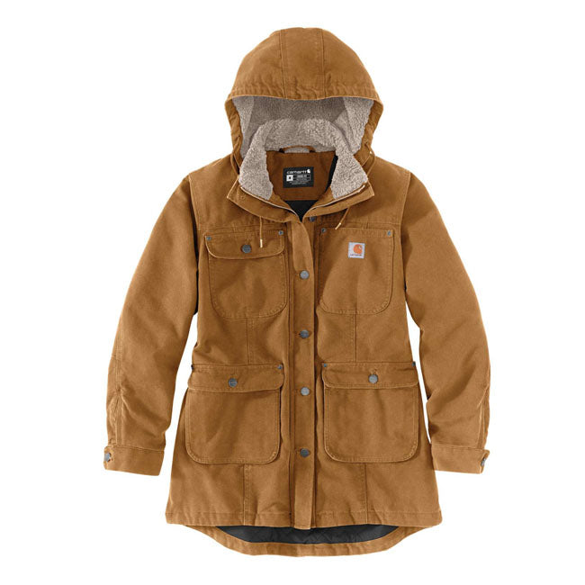 Carhartt Loose Fit Weathered Duck Coat til damer