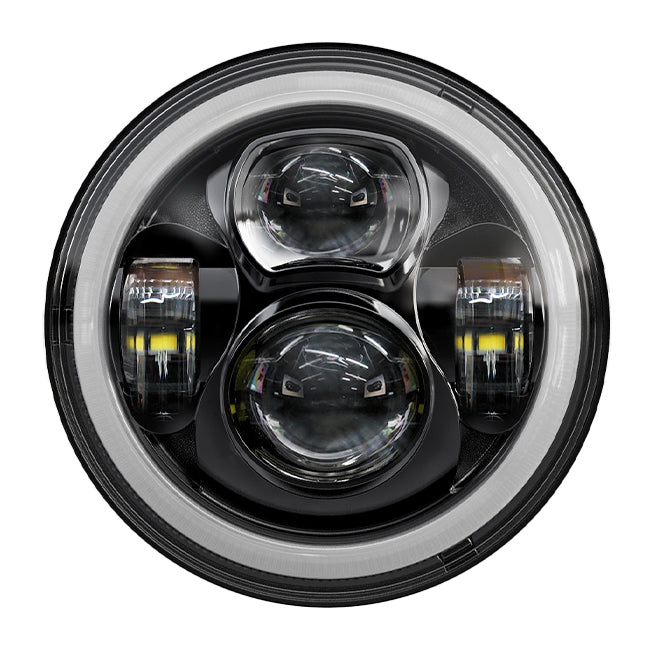 SMP Beam Dominator 7" LED-forlygteindsats til motorcykel