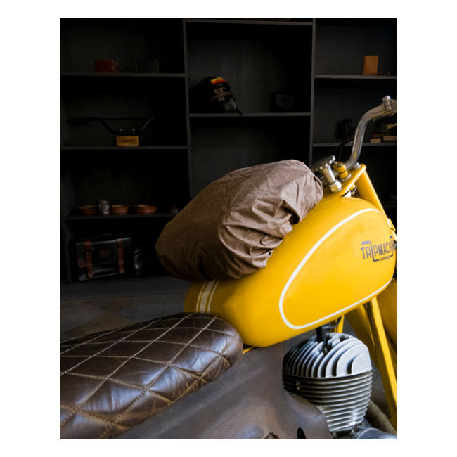 Trip Machine Vintage læder 4,4 l motorcykeltank-/bagagepose