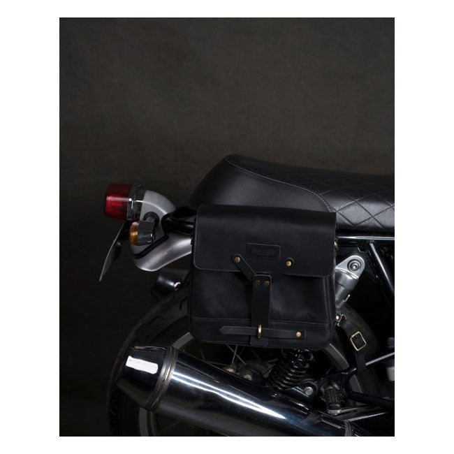Trip Machine Vintage læder motorcykel messenger taske