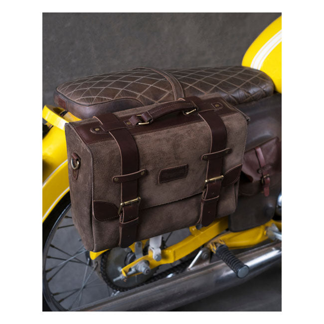 Trip Machine Vintage læder motorcykeltaske