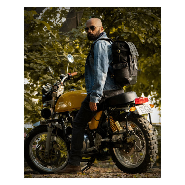 Trip Machine Vintage Rambler motorcykeltaske / rygsæk
