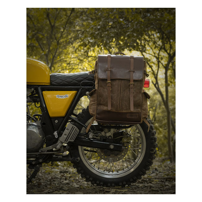 Trip Machine Vintage Rambler motorcykeltaske / rygsæk