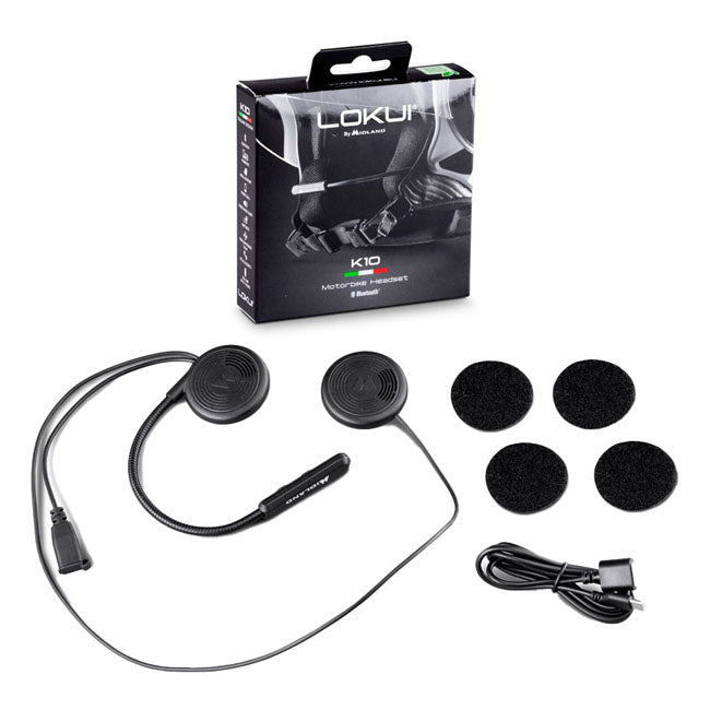 Midland Lokui K10 Bluetooth-intercom til motorcykel