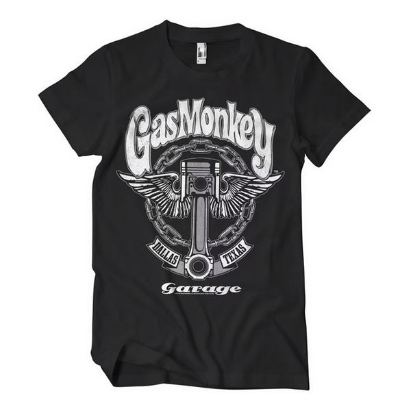 Gas Monkey Garage T-shirt med stort stempel