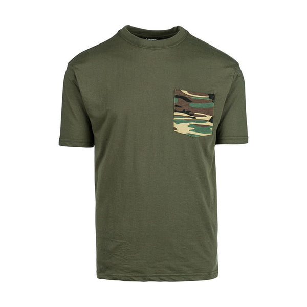 Army Surplus Camo T-shirt grøn