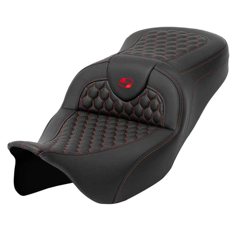 Saddlemen Roadsofa Honeycomb-sæde til Harley