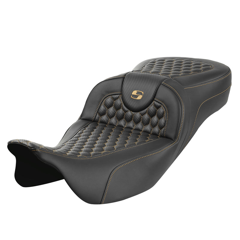 Saddlemen Roadsofa Extended Reach Honeycomb-sæde til Harley