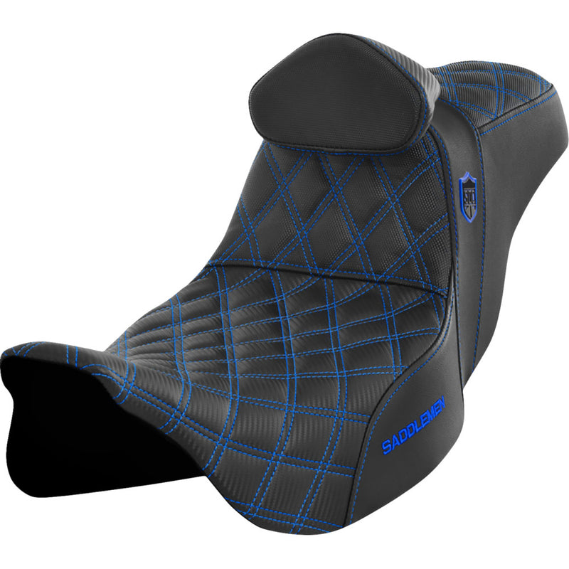 Saddlemen Pro SDC Performance Gripper Lattice Stitch Sæde til Harley