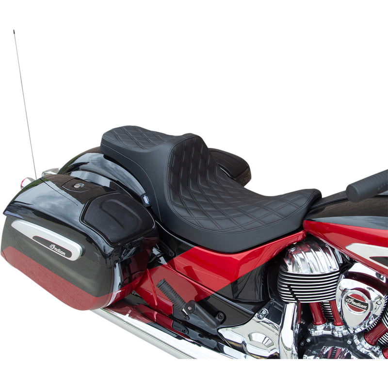 Drag Specialties Predator III sæde til Indian 