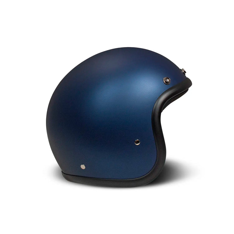 DMD Retro metallisk åben motorcykelhjelm