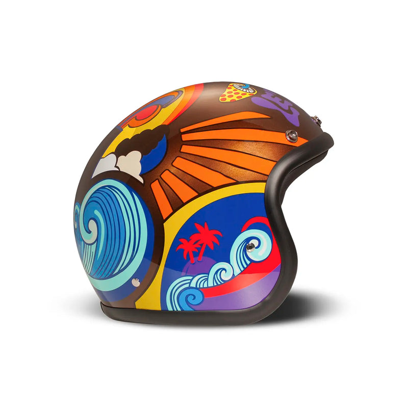 DMD Retro Custom åben motorcykelhjelm