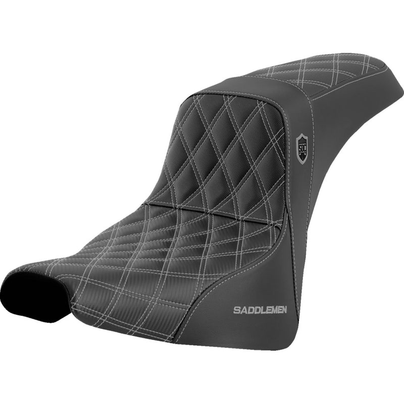 Saddlemen Pro SDC Performance Gripper Lattice Stitch Sæde til Harley