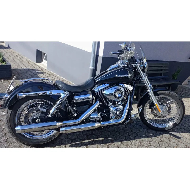 Miller Nebraska Euro 3/4 Slip-On lyddæmpere til Harley
