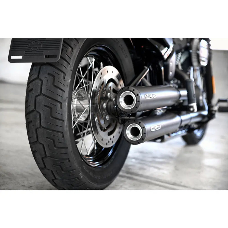 Miller Destiny Euro 5 Slip-On lyddæmpere til Harley