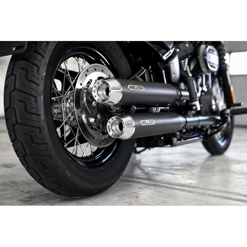 Miller Destiny Euro 5 Slip-On lyddæmpere til Harley