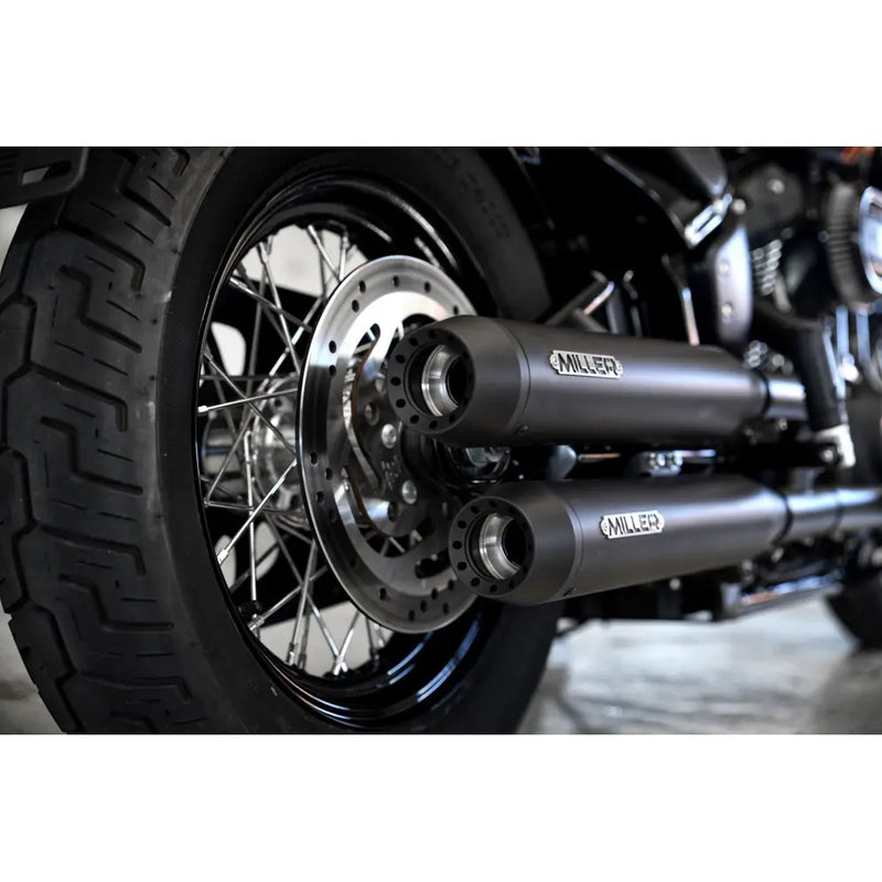 Miller Destiny Euro 5 Slip-On lyddæmpere til Harley