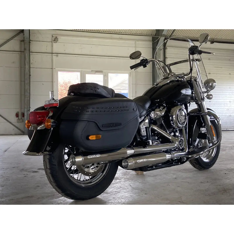 Miller Destiny Euro 5 Slip-On lyddæmpere til Harley
