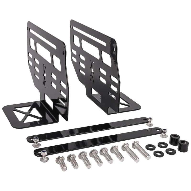 Thrashin Supply Hard Mount sadeltaskeholdere til Harley