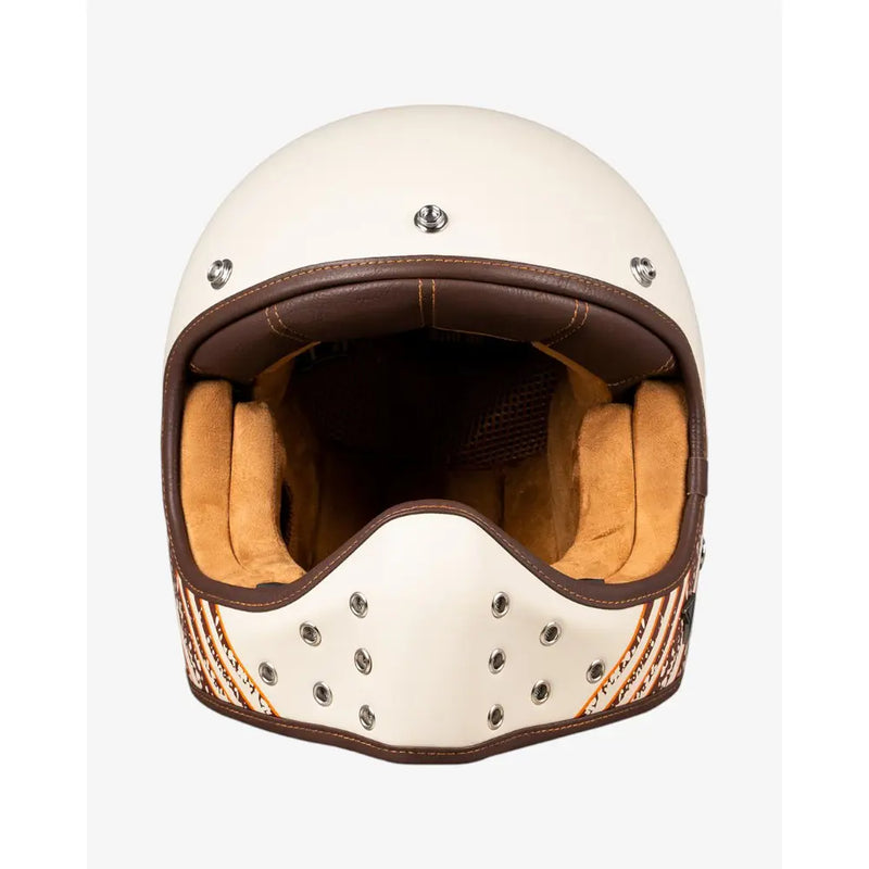 By City The Rock Retro Motocross motorcykelhjelm
