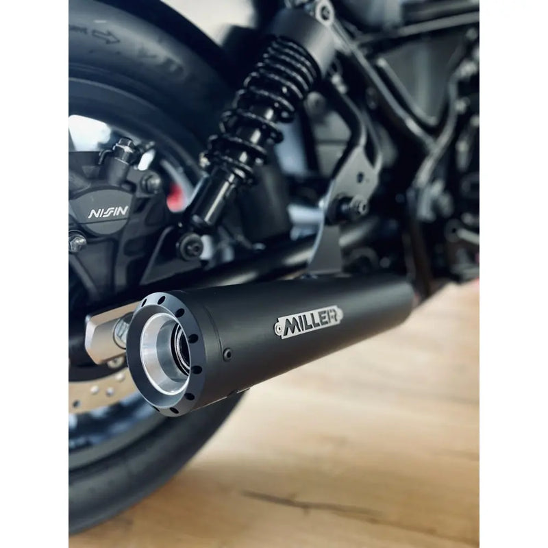 Miller Custom Euro 4/ 5 Slip-On lyddæmper til Honda