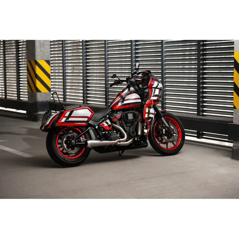 Tommy & Sons Inception-sadeltasker til Harley