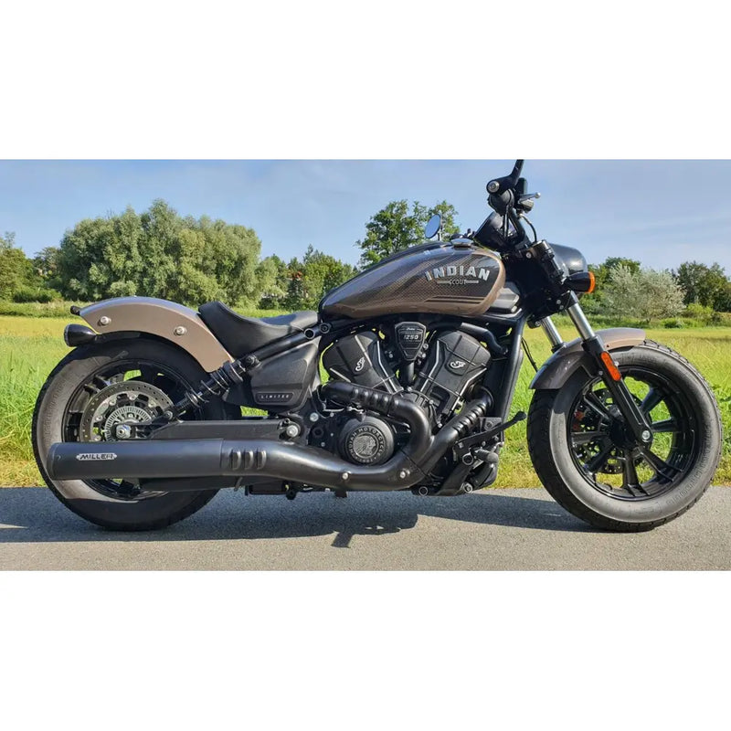 Miller Yukon Euro 5+ Slip-On lyddæmper til Indian