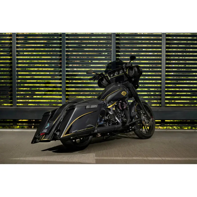 Tommy & Sons Magnus 7" strakte sadeltaskekroppe til Harley