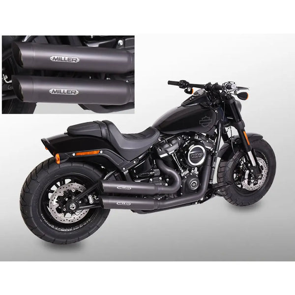 Miller Bronco Euro 4 udstødningssystem til Harley