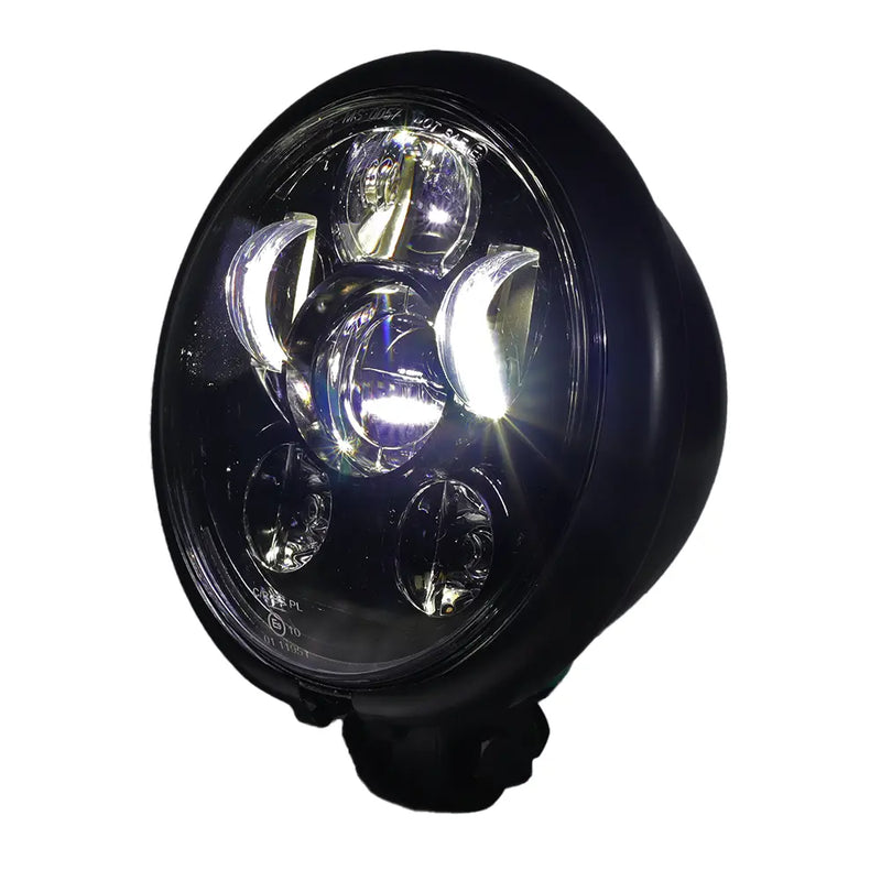 SMP Beam Dark 5,75" motorcykel LED-forlygteindsats