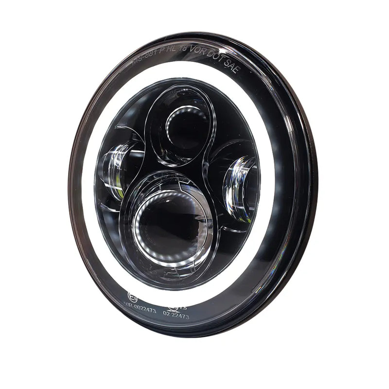 SMP Beam Halo 7" motorcykel LED-forlygteindsats