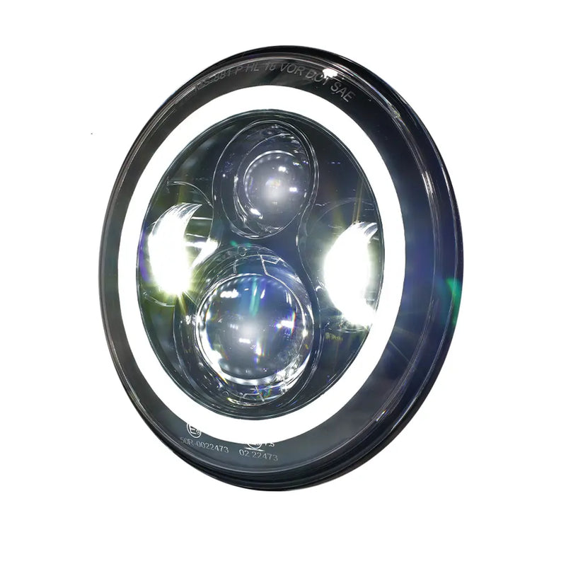 SMP Beam Halo 7" motorcykel LED-forlygteindsats