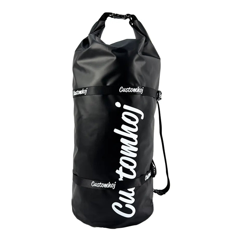 Customhoj Dry Bag Roll Top Motorcycle Sissy Bar Bag